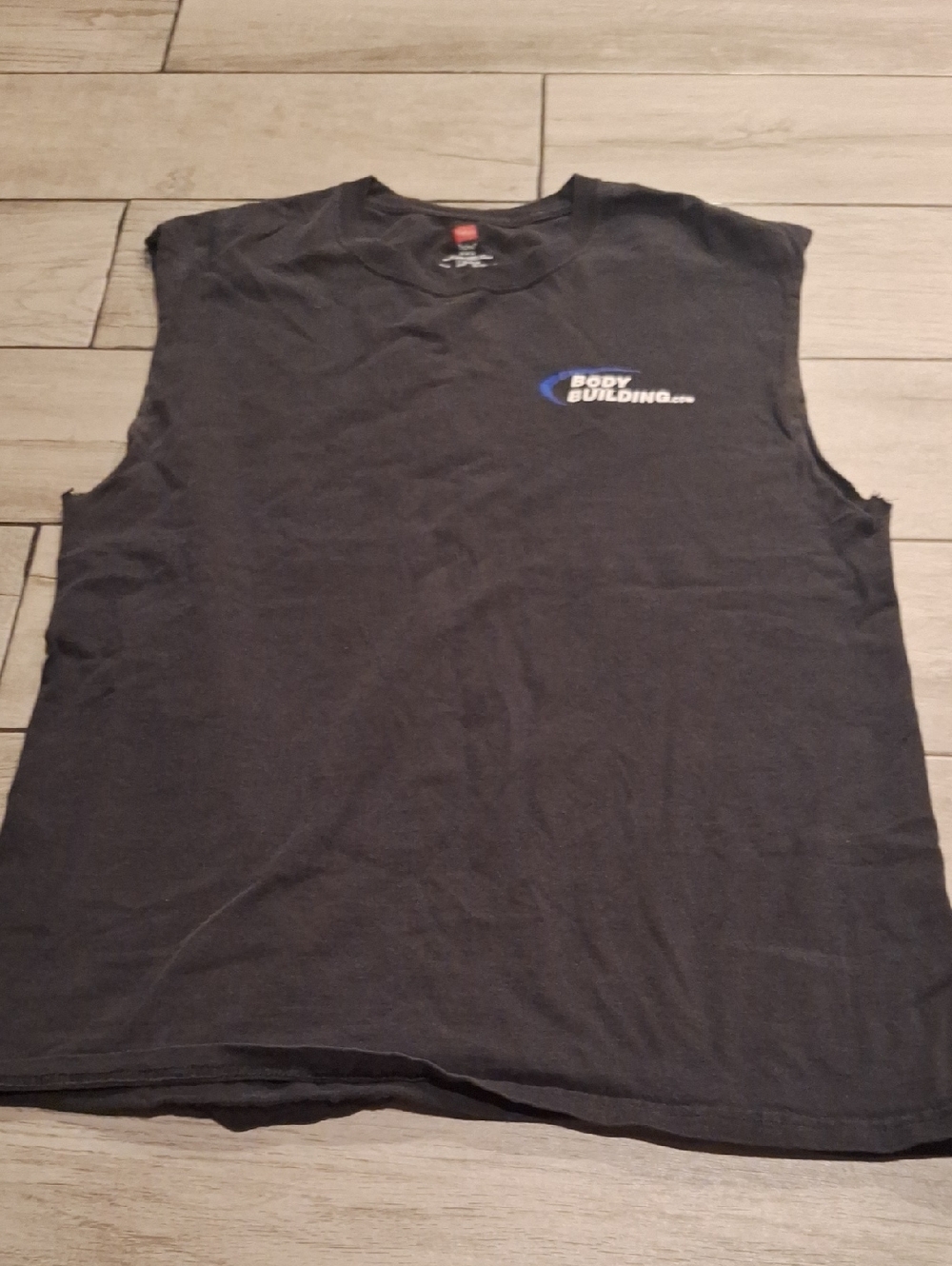 🍁Bodybuilding.com Sleeveless Logo Tee 🍦